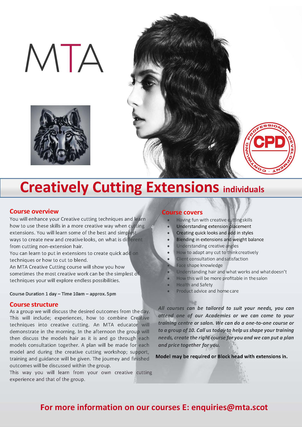 Creatively Cutting Extensions individuals