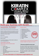 Build your business with Keratin - Learn how to add on an extra £50+ to a CBD service. In-salon day.