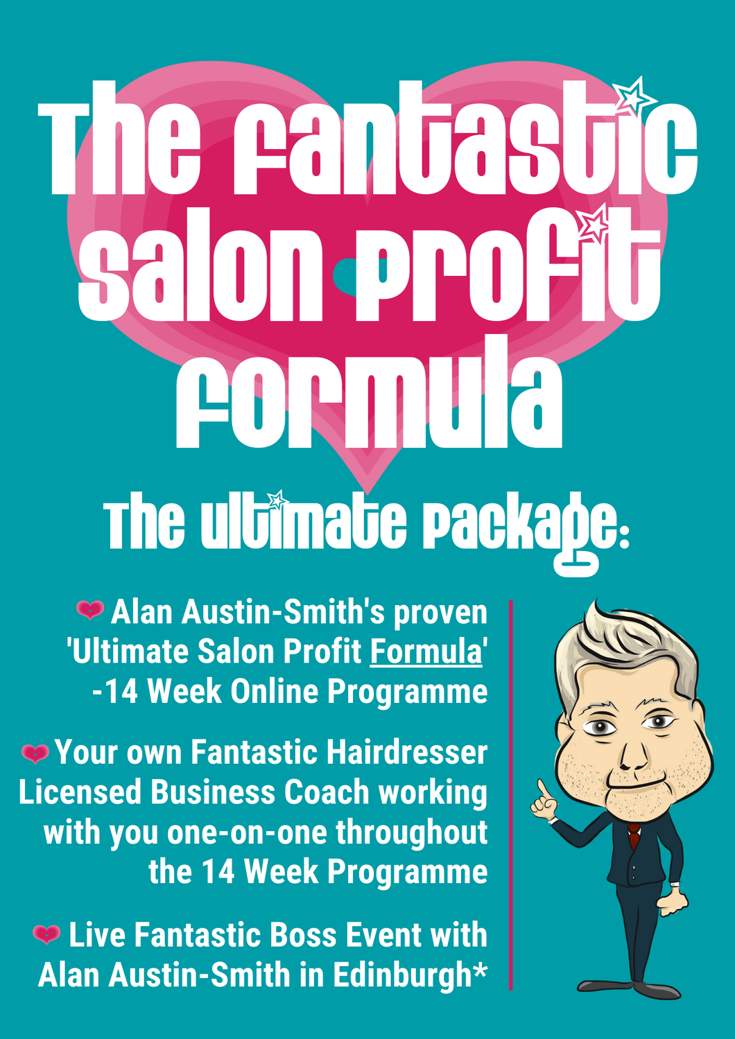 The 'Fantastic Salon Profit Formula' - Ultimate Business Programme with Alan Austin-Smith