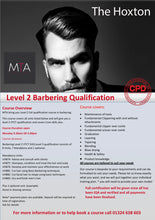 Load image into Gallery viewer, Barbering Level 2 or 3 qualification . (Pay in full or choose Deposit option)